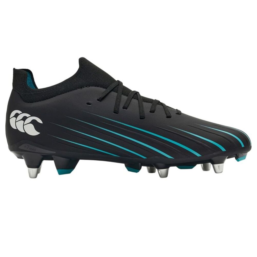 Canterbury Unisex Adult Speed Falcon Pro 2.0 Soft Ground Rugby Boots / Black